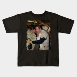 George Steinbrenner and Billy Martin - 1977 WS Kids T-Shirt